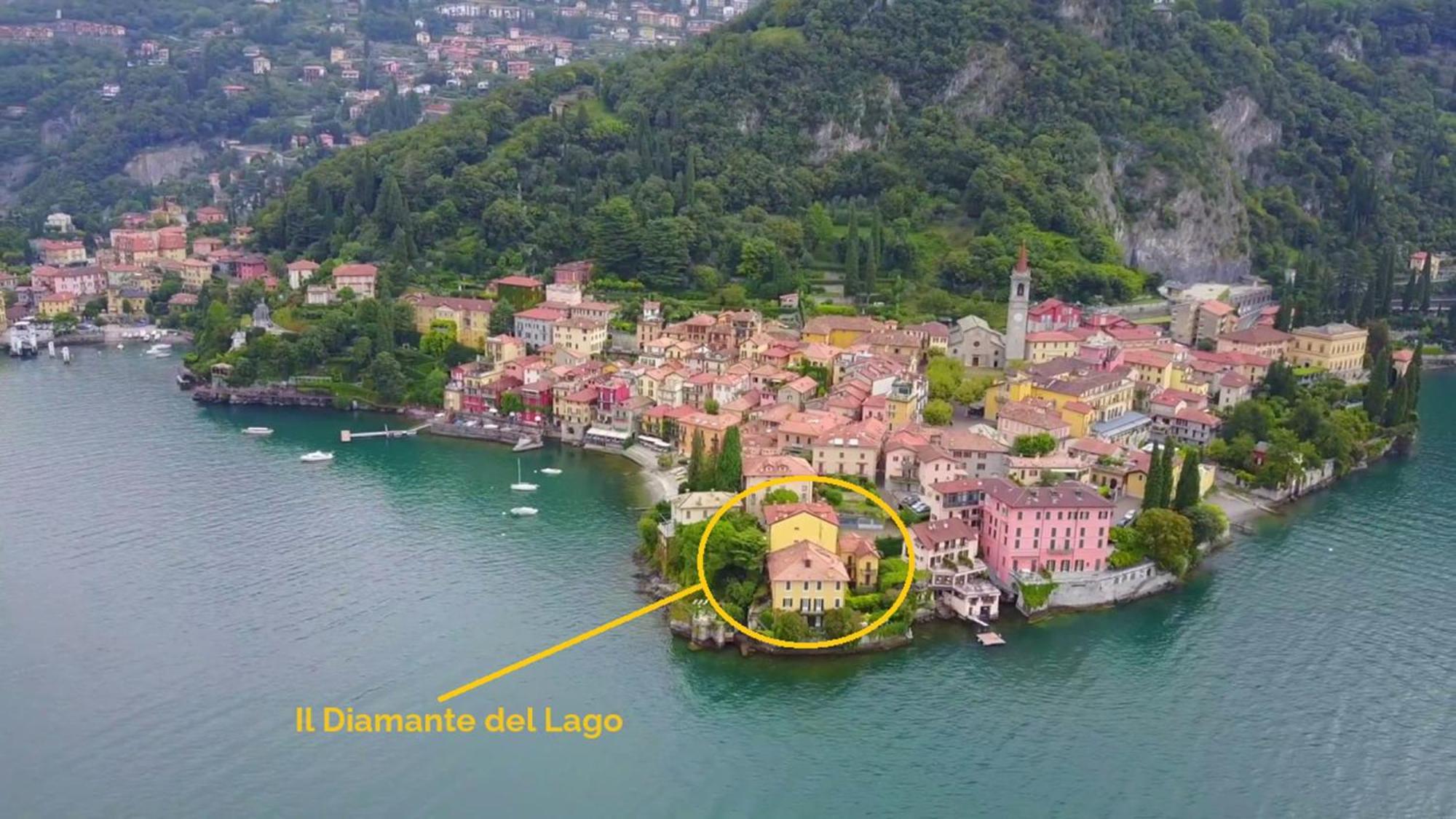 Ferienwohnung Il Diamante Del Lago Varenna Exterior foto